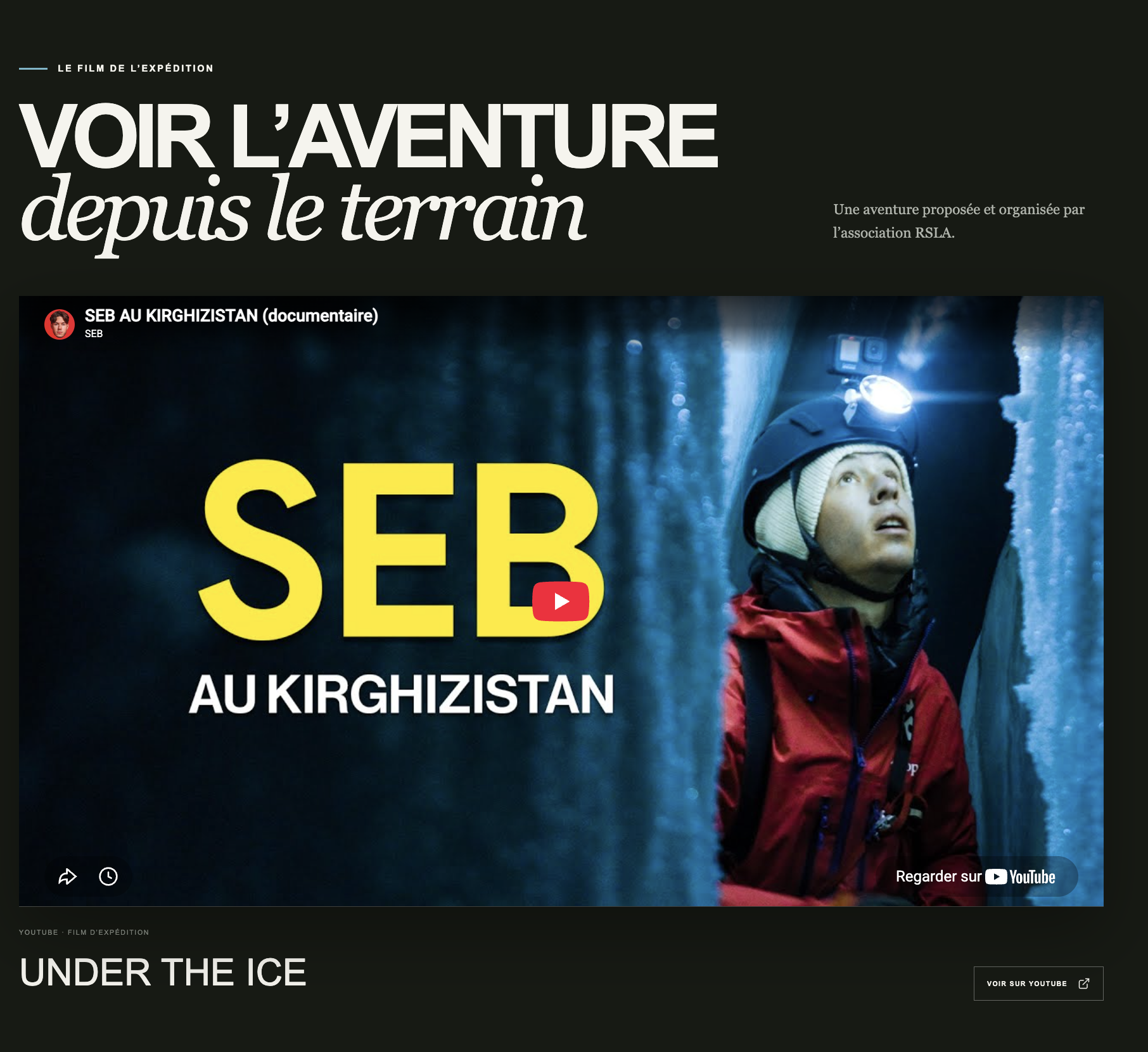 Identite Regard sur l’aventure