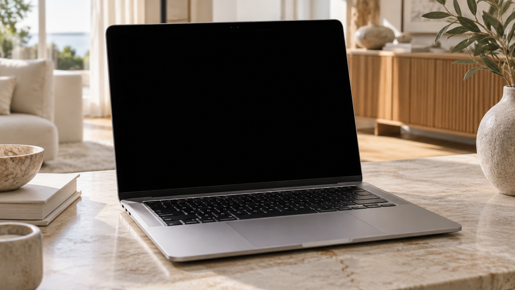 Une section intérieure de Keys Consulting sur MacBook