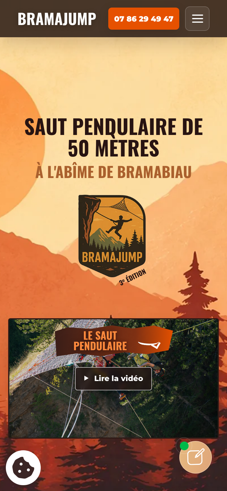 Accueil de Bramajump sur iPhone