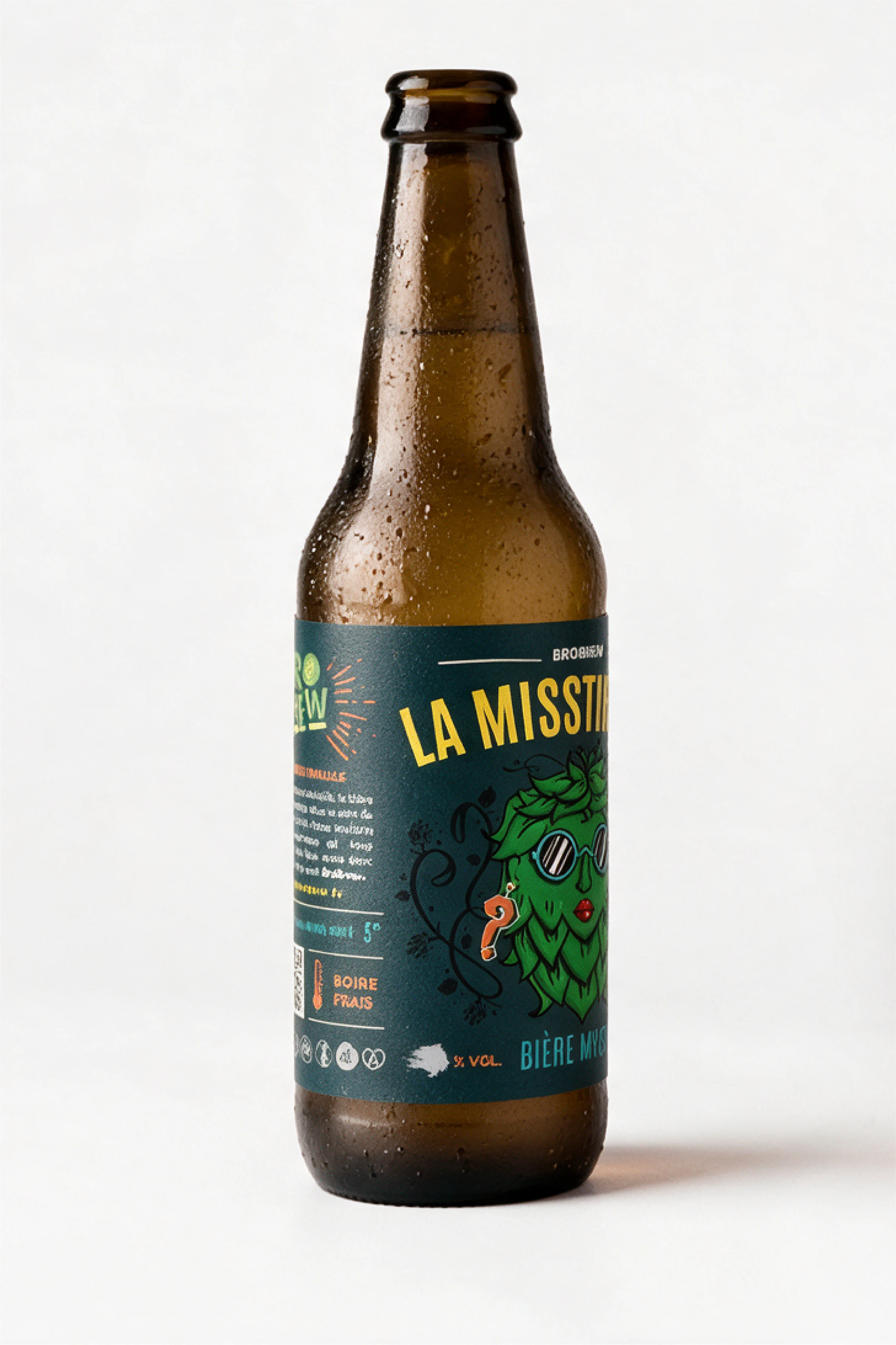 La MissTireuse, vue de la bouteille BroBrew
