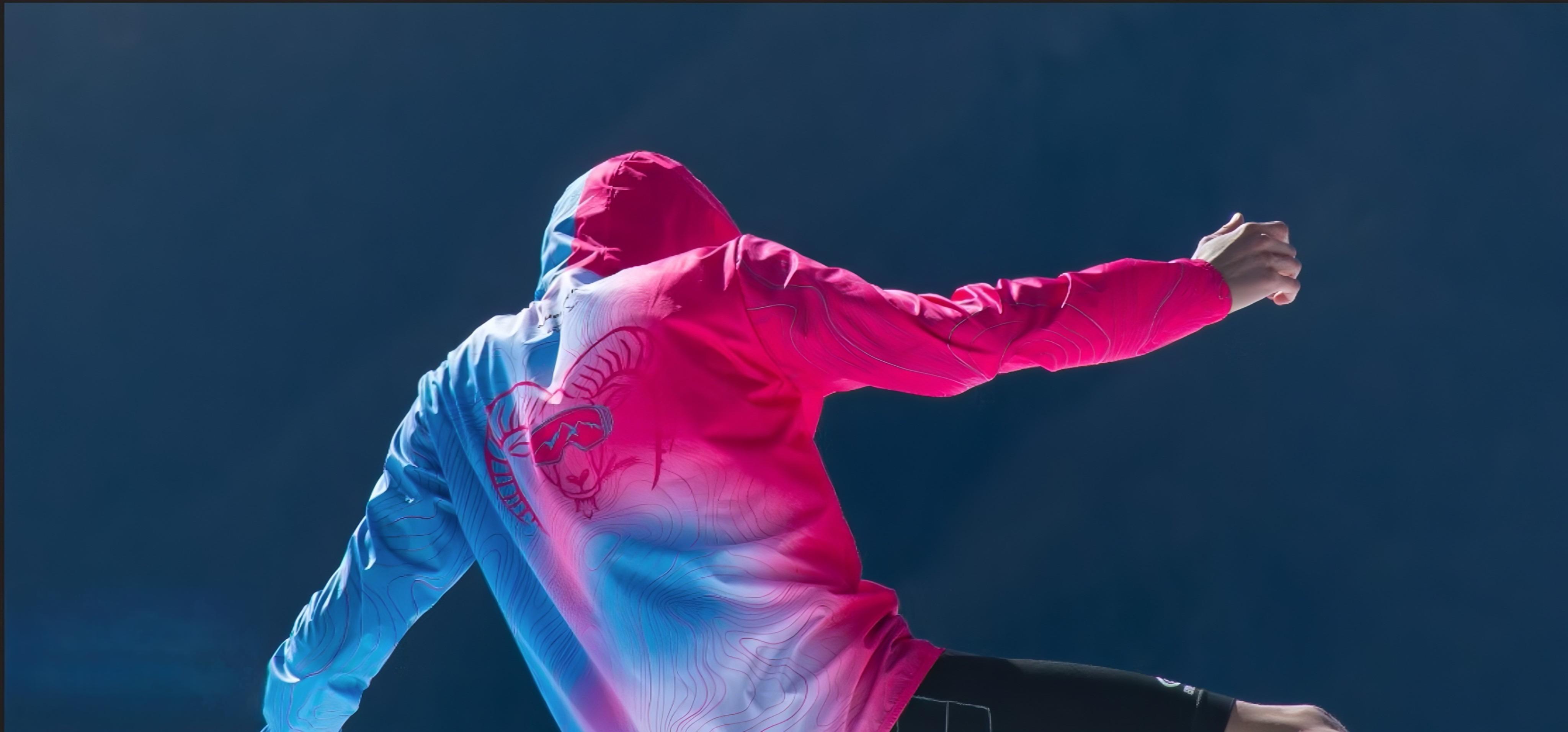 Collection textile running outdoor Muflon en montagne
